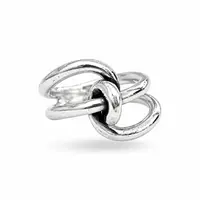 Zilveren ring Glennda