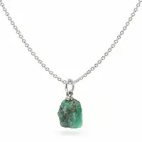 Ruwe Smaragd ketting Rama Ruwe Smaragd ketting Rama