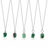 Ruwe Smaragd ketting Rama Ruwe Smaragd ketting Rama