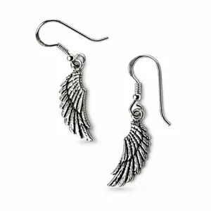 Angel wings oorbellen