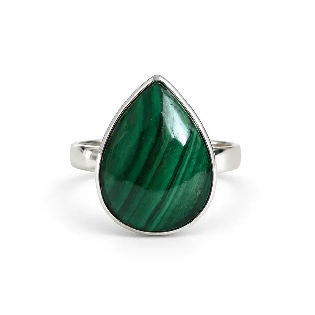 Malachiet ring Itteki Malachiet ring Itteki