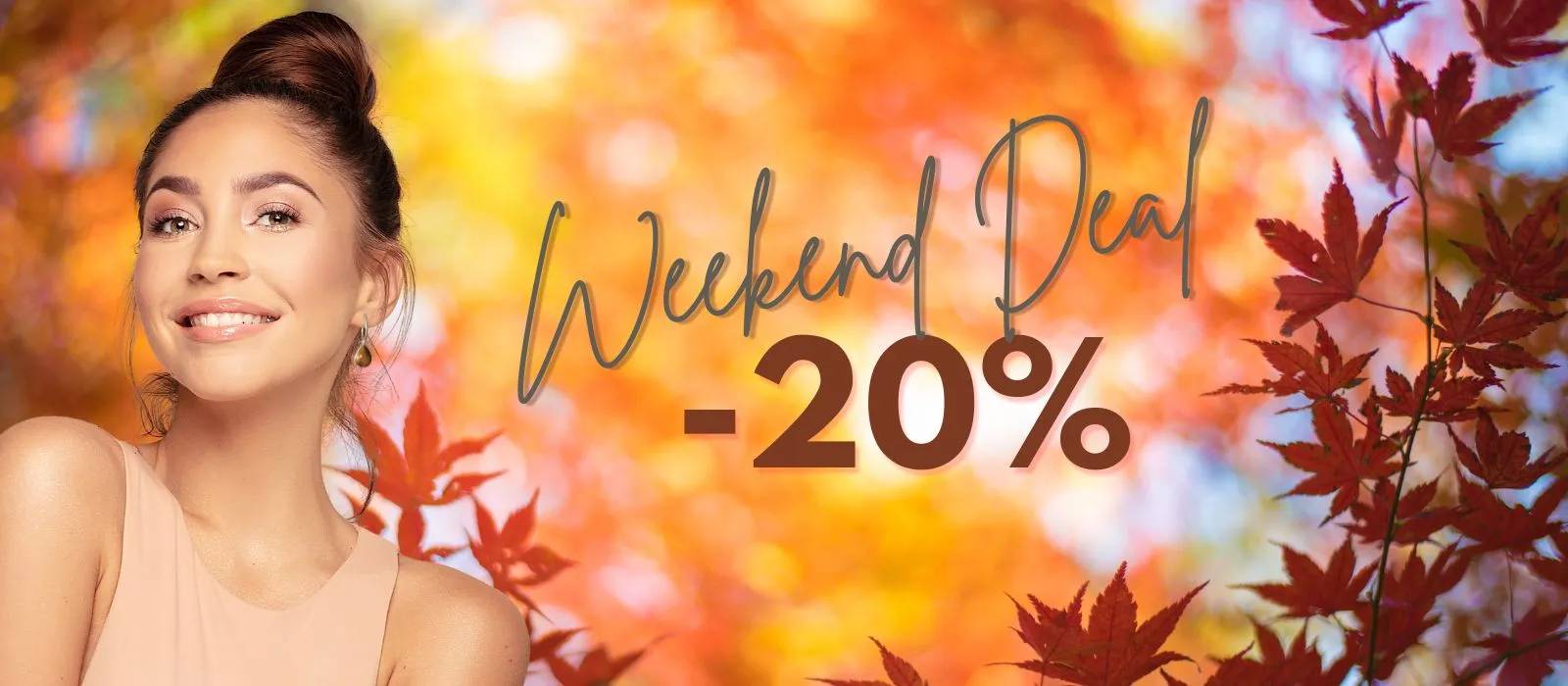 Weekend Deal: 20% korting op alle sieraden!