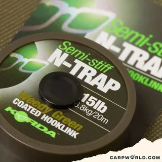 Korda N-Trap Semi Stiff Weedy Green