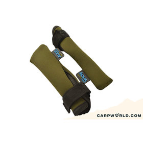 Aqua Neoprene Tip and Butt Protectors - Pair