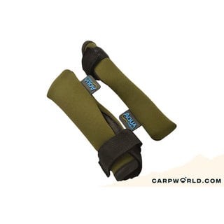 Aqua Neoprene Tip and Butt Protectors - Pair