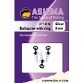 Ashima Ashima Baitscrew with 3 mm ring clear 8 pcs
