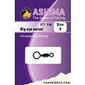 Ashima Ashima Big eye swivel size 8 10 pcs