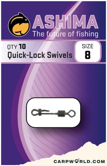 Ashima Ashima Quick-Lock Swivels Size 10