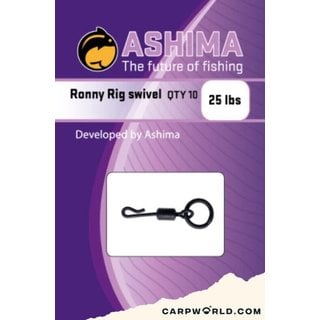 Ashima Ronny Rig swivel 25 lbs 10 pcs