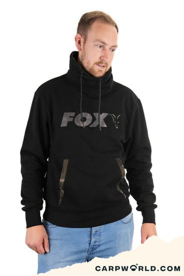 Fox Fox Black / Camo Print High Neck