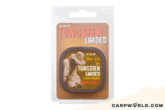 ESP Carpgear ESP Tungsten Loaded Hooklink Semi Stiff