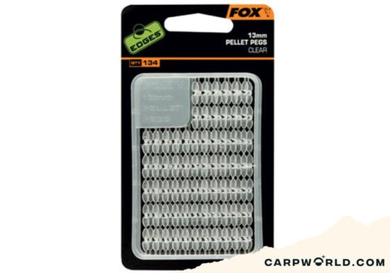 Fox Fox Edges Pellet Pegs clear