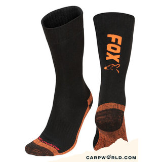 Fox Black / Orange Thermolite long sock