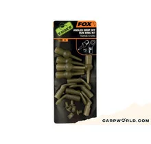 Fox Edges Angled Drop off run ring kit trans khaki x 6