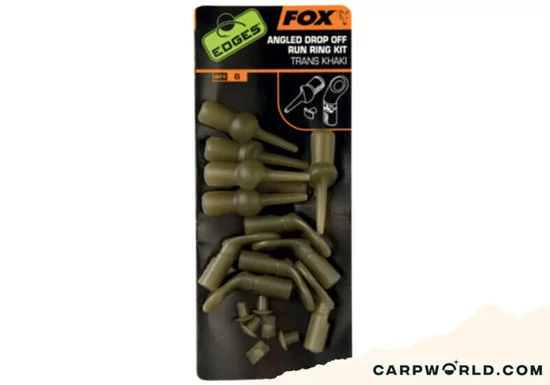 Fox Fox Edges Angled Drop off run ring kit trans khaki x 6