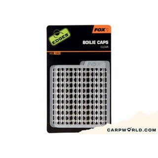 Fox Edges boilie caps clear (120pcs)