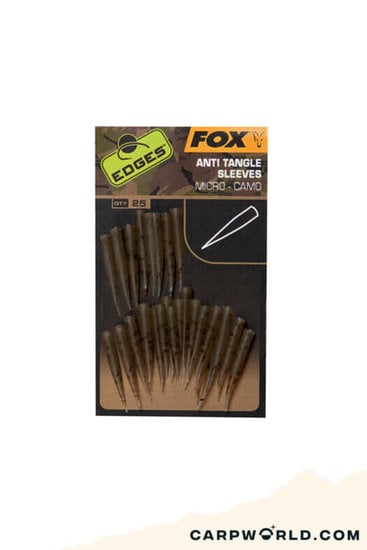 Fox Fox Edges Camo Micro Anti Tangle Sleeves x 25