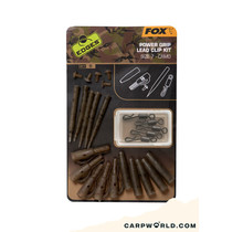 Fox Edges Camo Power Grip Lead Clip kit size 7 x 5