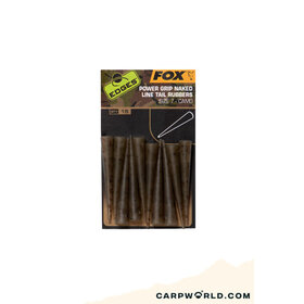 Fox Edges Camo Power grip naked tail rubbers size 7 x 10