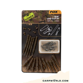 Fox Edges Camo Slik Lead Clip Kit Size 10