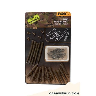 Fox Edges Camo Slik Lead Clip Kit Size 10
