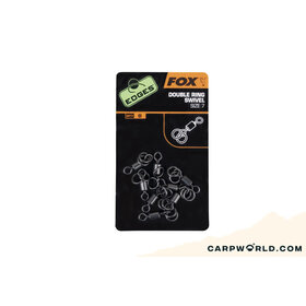 Fox Edges Double ring swivel size 7 x 8