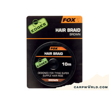 Fox Edges Hair braid x 10m brown