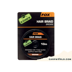 Fox Edges Hair braid x 10m brown