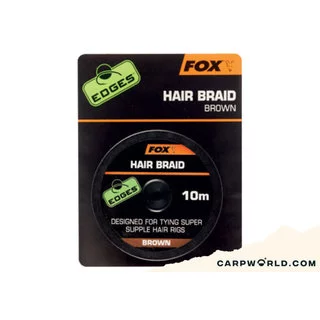 Fox Edges Hair braid x 10m brown