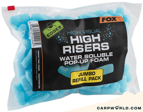 Fox Fox Edges High Visual High Risers Jumbo Refill Pack BLUE