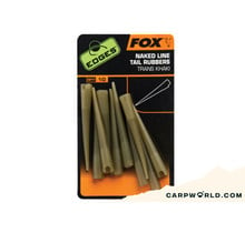 Fox Edges naked line tail rubbers x 10pc