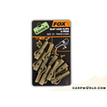 Fox Fox Edges Size 10 Slik lead clip + pegs trans khaki