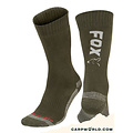Fox Fox Green / Silver Thermolite long sock