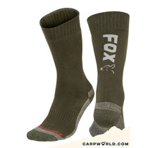 Fox Green / Silver Thermolite long sock