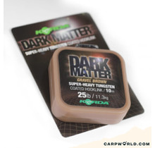 Korda Dark Matter Tungsten Coated Braid Brown
