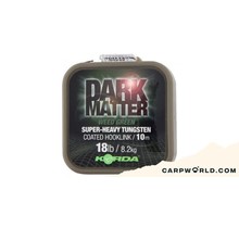 Korda Dark Matter Tungsten Coated Braid Green