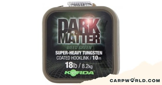 Korda Korda Dark Matter Tungsten Coated Braid Green