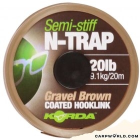 Korda N-Trap Semi Stiff Gravel Brown