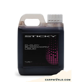 Sticky Baits Cloudy Bloodworm Liquid 1Ltr