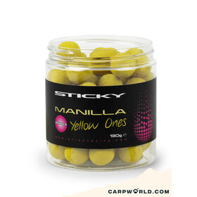 Sticky Baits Manilla Yellow Ones Wafters 16mm