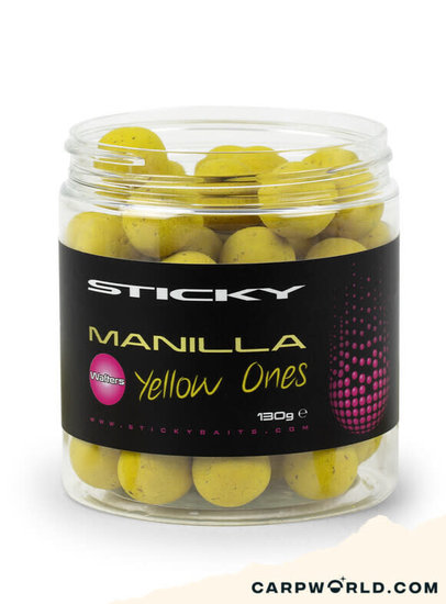 Sticky Baits Sticky Baits Manilla Yellow Ones Wafters 16mm