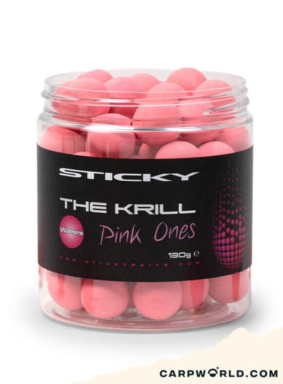 Sticky Baits Sticky Baits The Krill Pink Ones Wafters 16mm