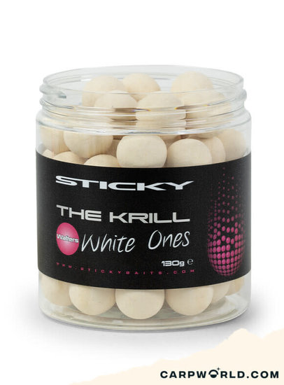 Sticky Baits Sticky Baits The Krill White Ones Wafters 16mm