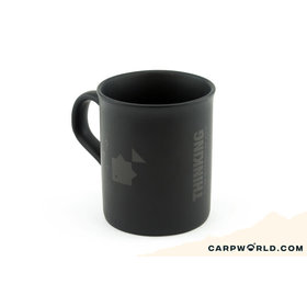 Thinking Anglers Matt Black Mug