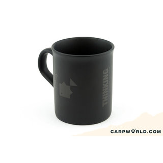 Thinking Anglers Matt Black Mug
