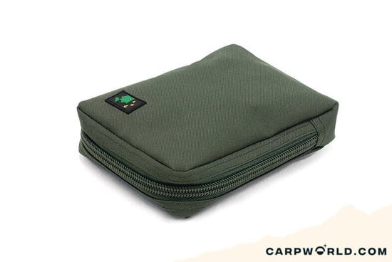 Thinking Anglers Thinking Anglers Solid Zip Pouch Large Olive