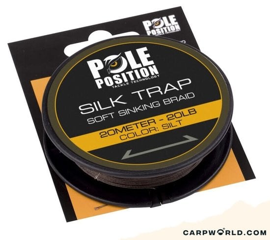 Pole Position Pole Position Silk Trap Sinking Braid 20Lb