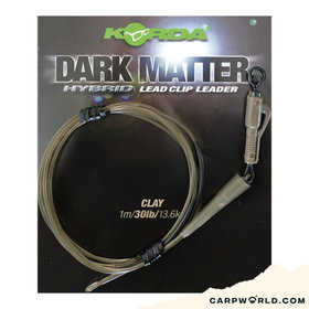 Korda Dark Matter Leader Hybrid Lead Clip 40lb