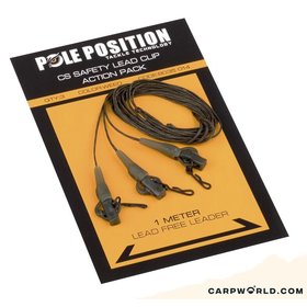 Pole Position Leadclip Set + Leader 45lb
