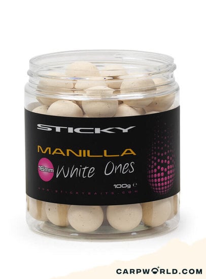 Sticky Baits Sticky Baits Manilla Pop-Ups White Ones